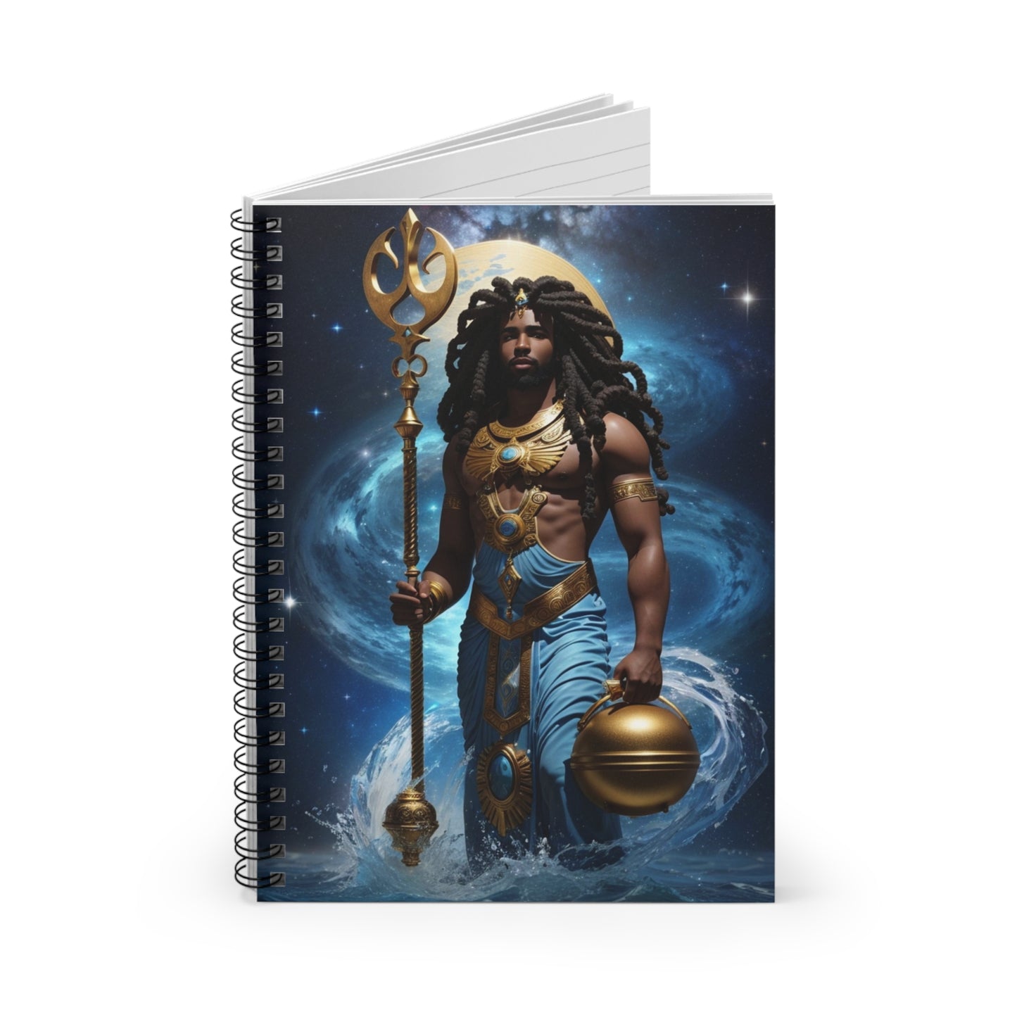 Aquarius Male Spiral DayBook