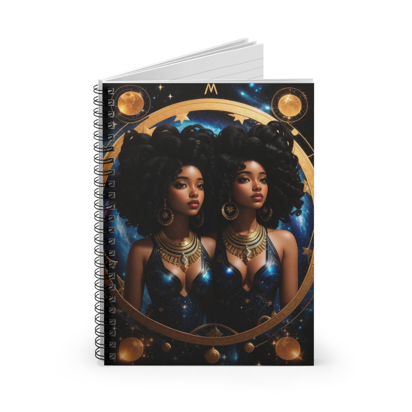 Gemini Female Spiral DayBook