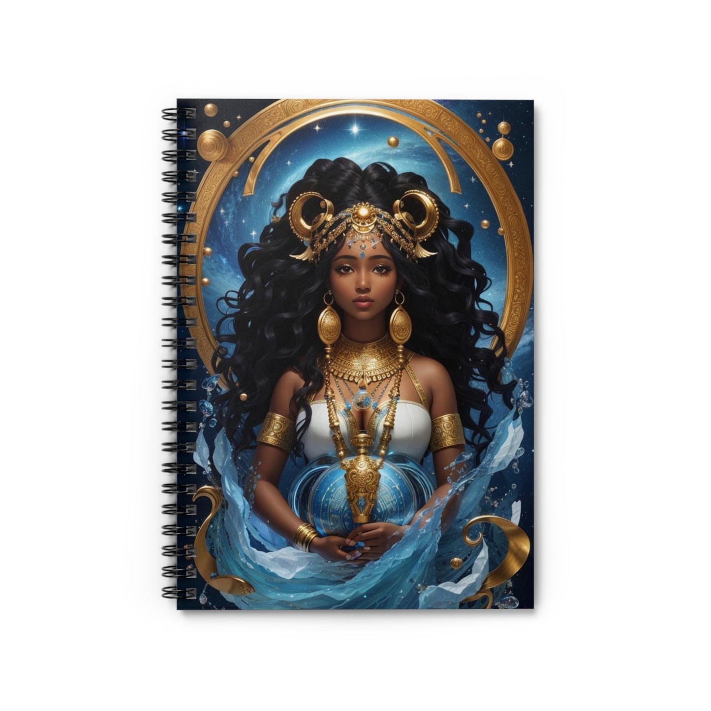 Aquarius Female Spiral DayBook