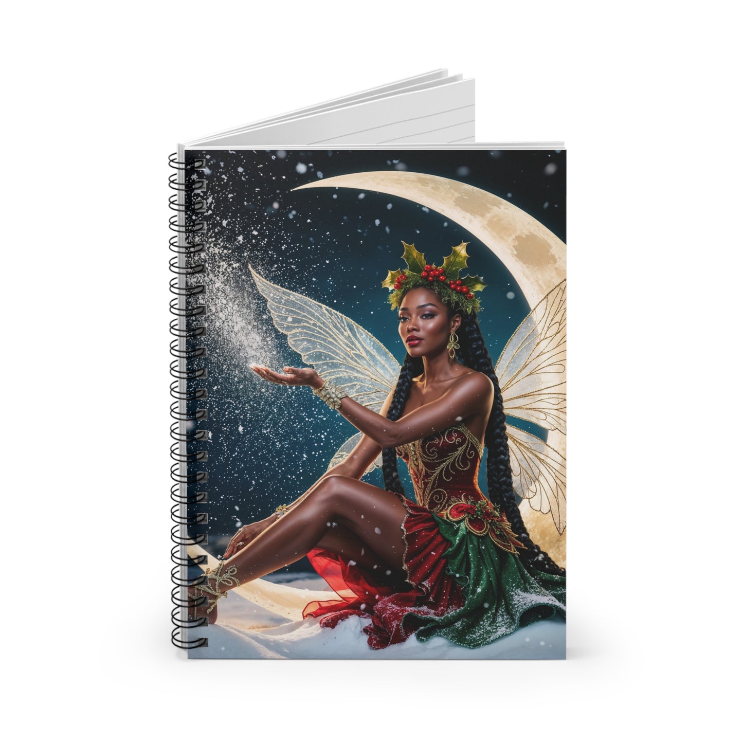 Fayri Black D Spiral Notebook