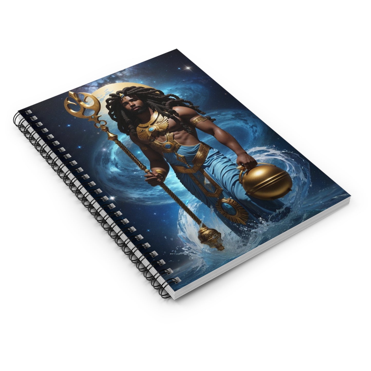 Aquarius Male Spiral DayBook