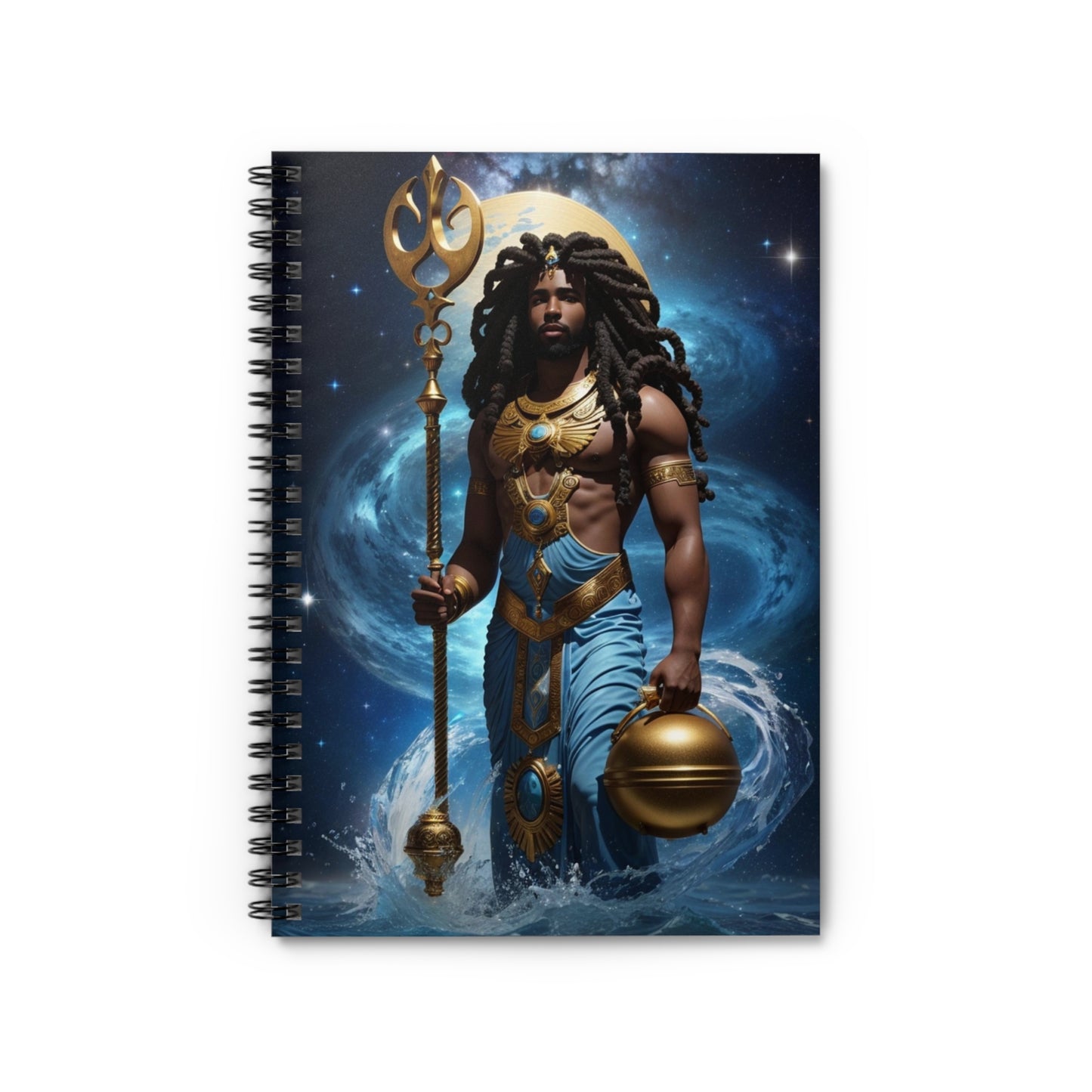 Aquarius Male Spiral DayBook