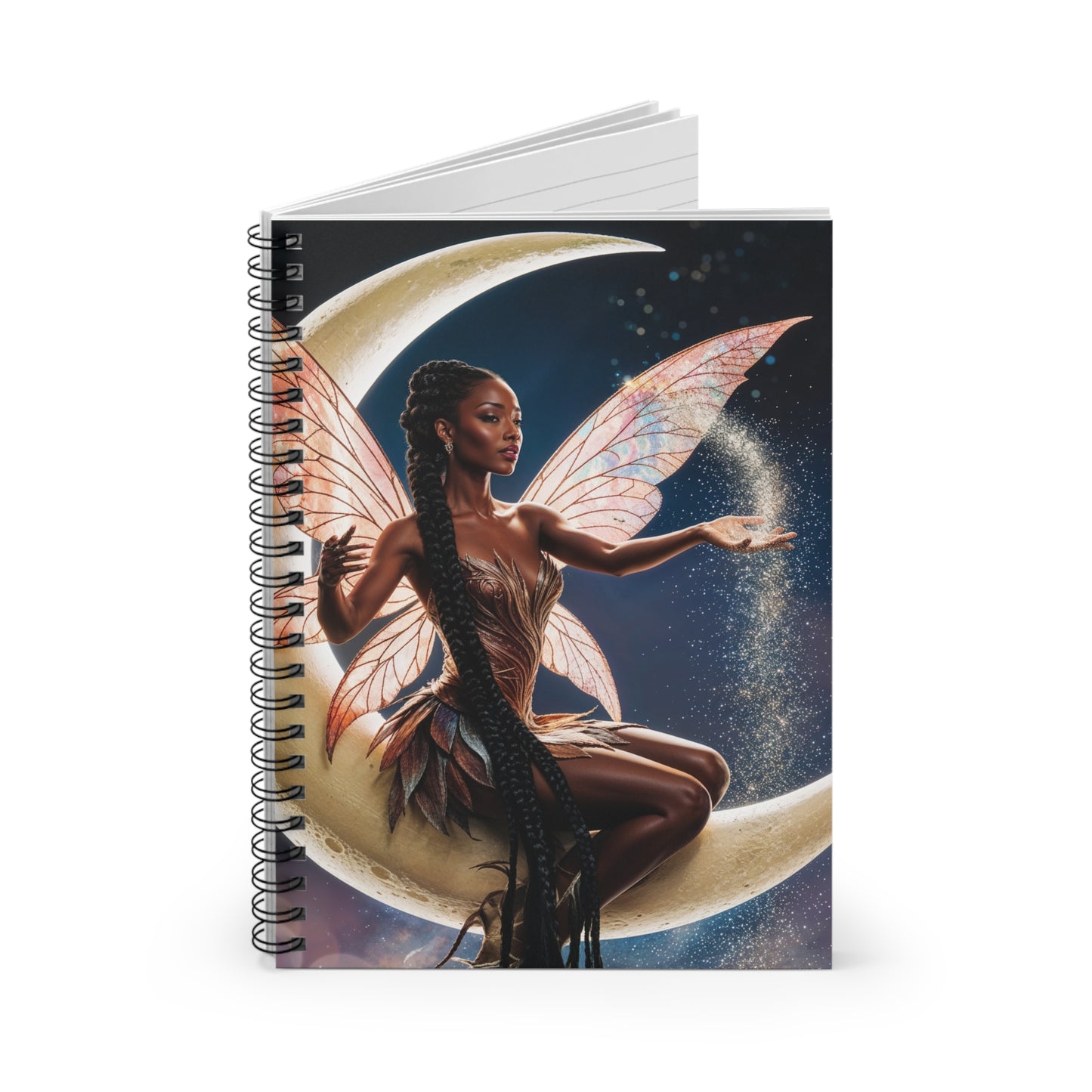 Fayri Black A Spiral Notebook