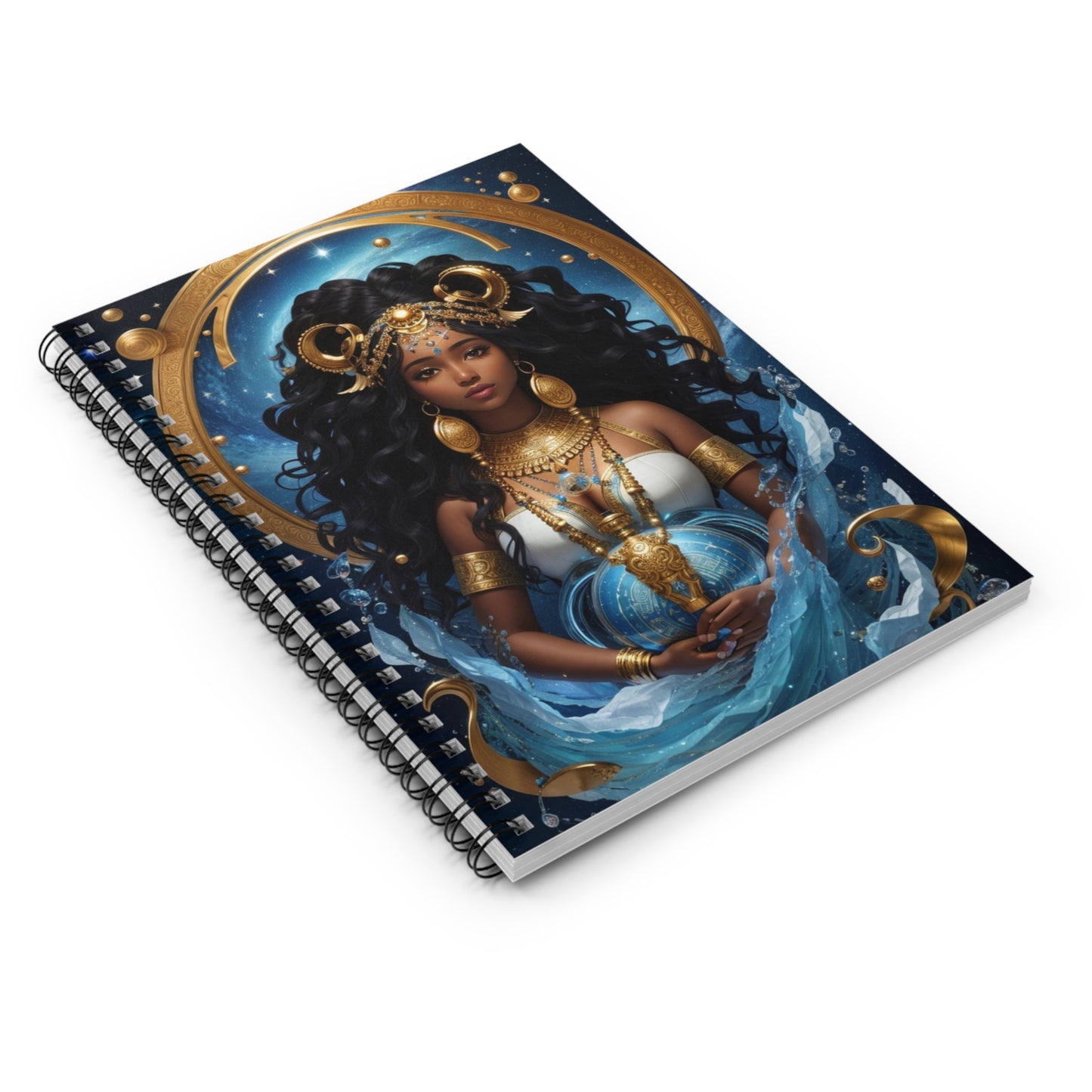 Aquarius Female Spiral DayBook