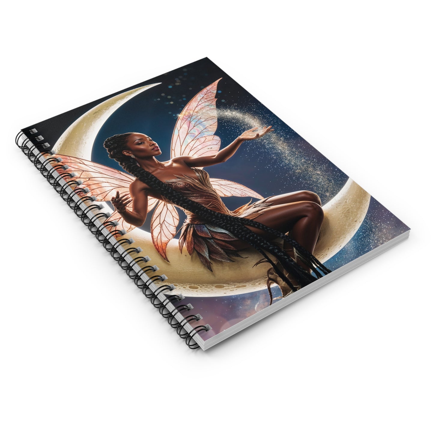 Fayri Black A Spiral Notebook