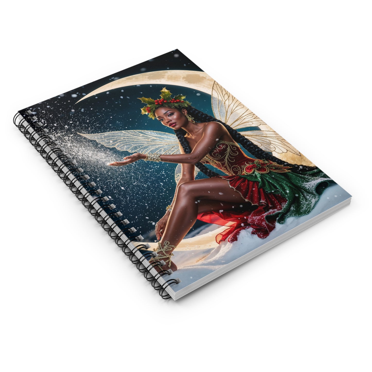 Fayri Black D Spiral Notebook