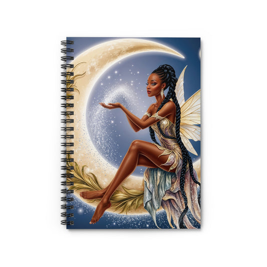 Fayri Black B  Spiral Notebook